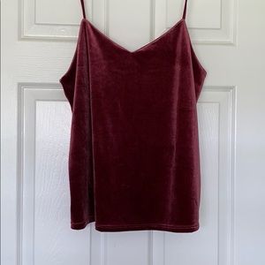 Velvet tank
